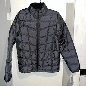M15 NWT Spider Thermaweb Jacket dark gray front pockets Patron Unisex Sz Sm Mens